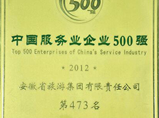 2012年度中国效劳业企业500强