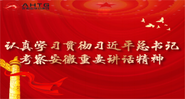 认真学习贯彻习近平总书记考察安徽主要讲话精神